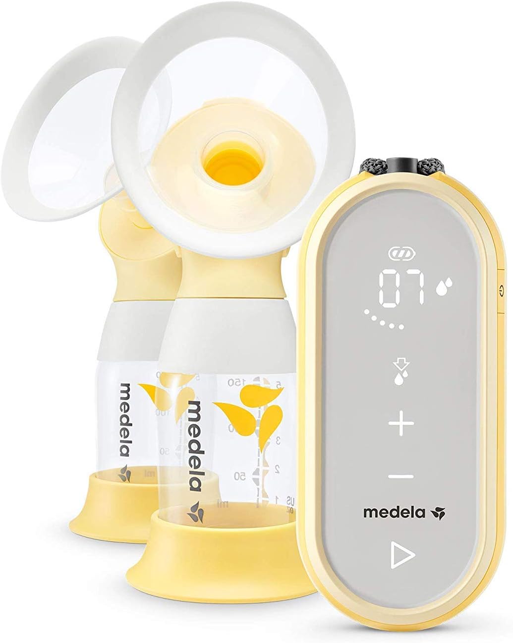 medela 美德乐 freestyle flex 电动吸奶器 提升吸奶效率,超轻,含:4x